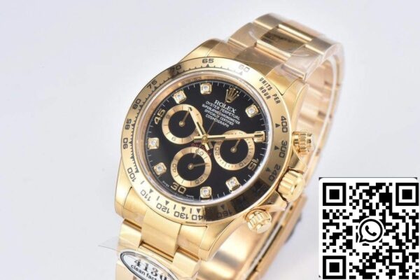 3 38 70f08bcd 8910 4735 b17f 1e354f55a56d Rolex Cosmograph Daytona M116508-0016 1:1 Best Edition Clean Factory Fekete számlap tiszta gyári számlap