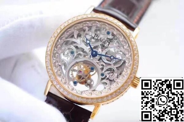 3 397 Piaget Tourbillon V6 Factory 1:1 Najboljša izdaja švicarskega tourbillona