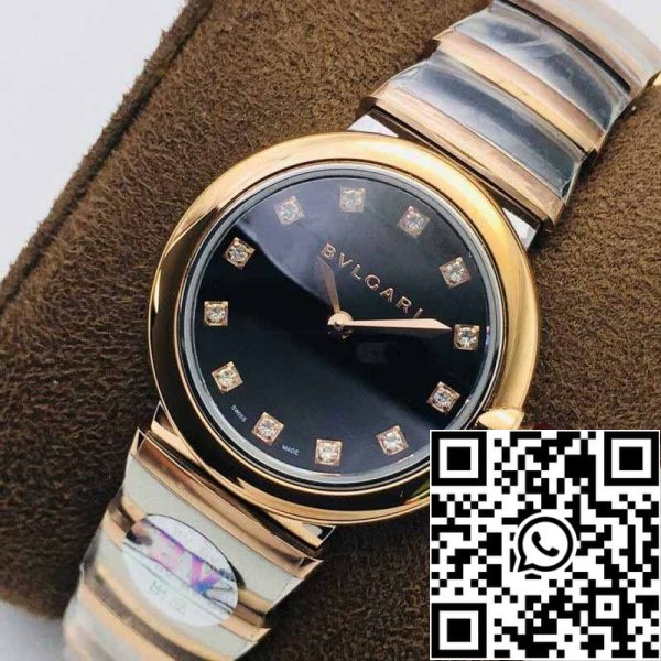 3 39 4c26d863 fc09 42e2 866a 00b1999494f8 Bvlgari LVCEA 1:1 Best Edition BV Factory Rose Gold Schwarzes Zifferblatt