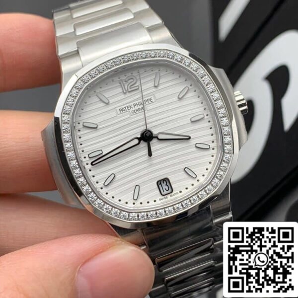 3 39 d18c4f02 dc48 4669 8c68 cb2807c8e971 Patek Philippe Nautilus 7118/1200A-010 1:1 Best Edition 3K Factory White Dial