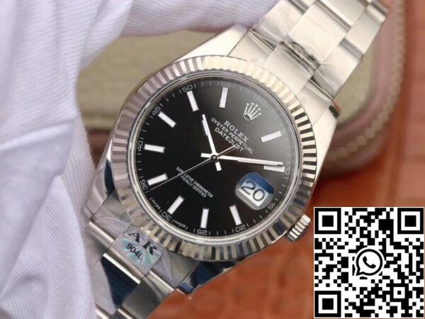 3 3 7f9006b4 0e18 4ff5 9687 1995b21e3fc1 Rolex Datejust 126334 41mm AR Gyári Férfi órák 1:1 Best Edition Svájci EAT2824 Fekete számlap 1:1 Legjobb kiadás