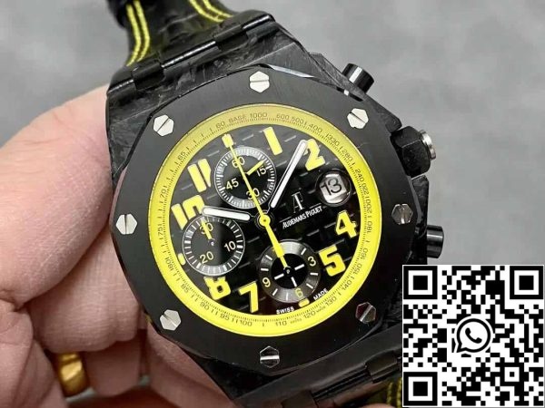 3 3 d9fe058a 11c5 4401 9276 60b2b7f371a3 Audemars Piguet Royal Oak Offshore 26176FO.OO.D101CR.02 1:1 Най-добро издание APF Factory Black Dial