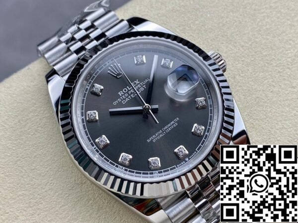 3 41 4170a605 3e06 460f 8e3a 1a27843cafbe Rolex Datejust M126334-0006 1:1 Best Edition Clean Factory Grey Dial