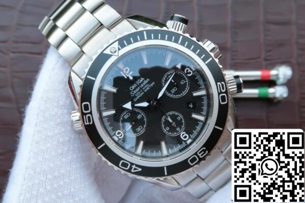 3 41 785469af 6913 487b 8272 89e6652e533a Omega Seamaster Ocean Universe 600M 2210.50.00 1:1 Best Edition OM Factory Musta kellotaulu