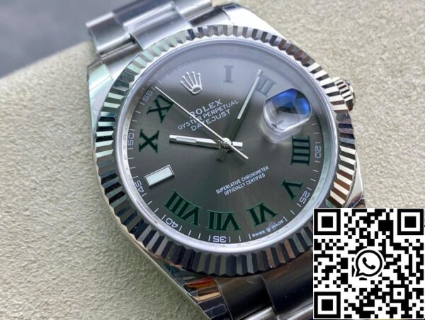 3 42 2d662edc a23a 4025 92cd 3fb2c15000c1 Rolex Datejust M126334-0021 41MM 1:1 Beste Editie EW Fabrieks Grijze Wijzerplaat