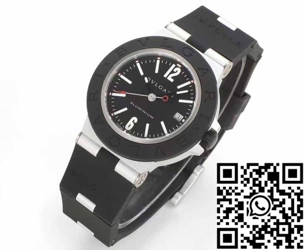 3 42 7212efa6 a683 401c 8ae2 1c5b3cc1d332 Bvlgari Aluminium 103445 1:1 Best Edition BV Factory Black Dial