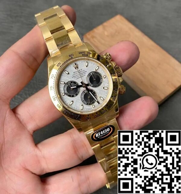 3 42 f4cd22f5 19ce 4b93 bf57 23b3f8b08664 Rolex Daytona M116508-0015 1: 1 Най-доброто издание BT Фабрика Метеорит набиране