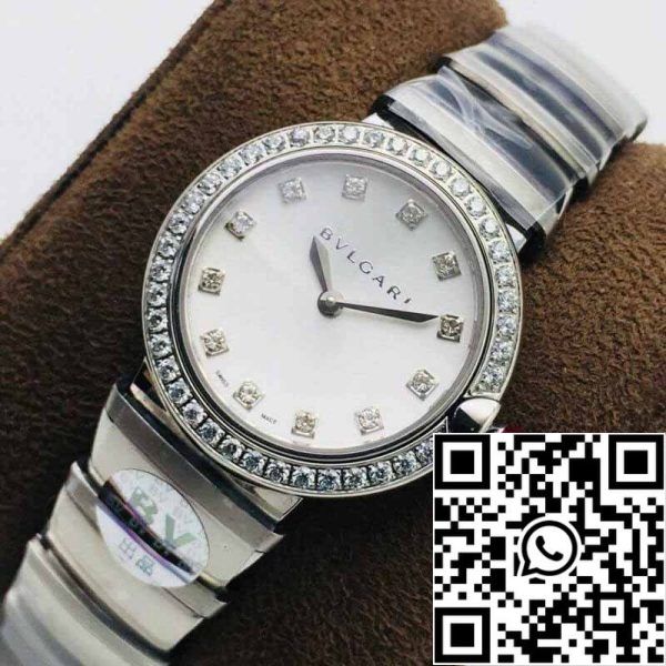 3 43 160f2ba1 de5a 46cf aed0 a844476589ca Bvlgari LVCEA 1:1 Best Edition BV Factory Timantti-set White Dial -valkoinen kellotaulu