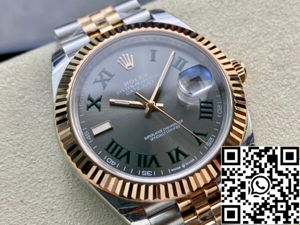 3 43 4682c12e 4254 4804 ba2f be5d1d76051c Rolex Datejust M126331-0016 1:1 Best Edition EW Factory Green Dial