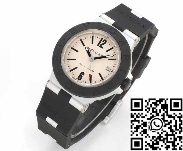 3 43 49e496a5 855c 4685 b22a b93fe8769573 Bvlgari Aluminium 103382 1:1 Best Edition BV Factory Gray Dial