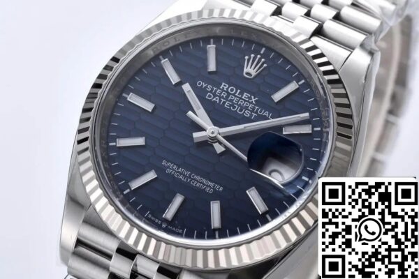 3 43 8dba61bd 937c 4121 9bd8 3af83d8dc90c Rolex Datejust 36MM M126234-0049 1:1 Best Edition Καθαρό εργοστάσιο Μπλε καντράν