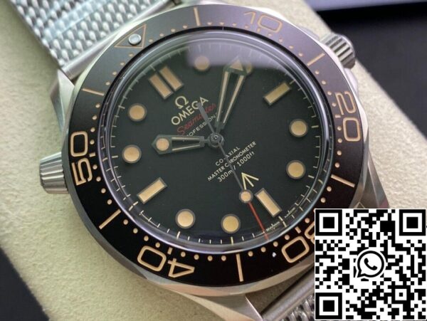 3 43 aaededb9 378b 4e6f b574 8a79e4a12abe Omega Seamaster Diver 300M 007 Edición 210.90.42.20.01.001 1:1 Mejor Edición O Esfera Negra De Fábrica