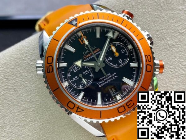 3 44 5e9aab8e 11e7 4f79 a497 c15757f9bc35 Omega Seamaster 232.32.46.51.01.001 1:1 Best Edition OM Factory Orange Lünette