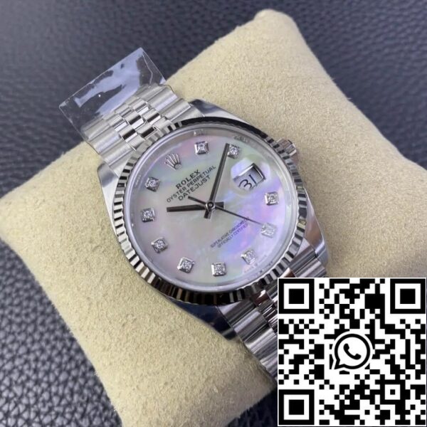 3 45 dca13b69 1b02 4c63 8a13 e59d1135e56d Rolex Datejust M126234-0019 36MM 1:1 Best Edition Clean Factory Acciaio inossidabile