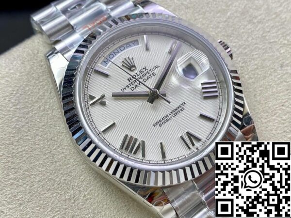 3 47 Rolex Day Date 228239-83419 1:1 Best Edition EW Factory Rozsdamentes acélból készült Rolex Day Date 228239-83419 1:1 Best Edition EW Factory