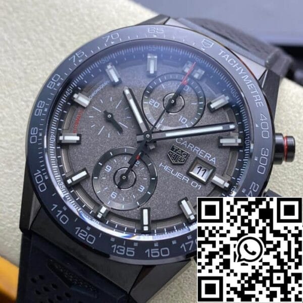 3 47 66a635fa 41e7 4248 b0df 88f103b1b50e TAG Heuer Carrera CAR201J.FT6087 1:1 Mejor Edición XF Factory Esfera Gris