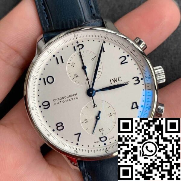 3 47 ae370845 0ac6 42fe 86e2 59c0d8ae52d7 IWC Portugieser IW371446 1:1 Best Edition ZF Factory V2 Quadrante bianco