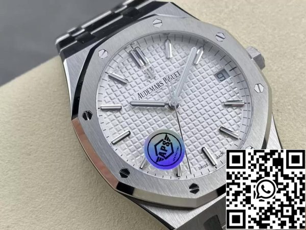 3 47 b8f0fda6 271f 4ec3 9f0a 9a327f299338 Audemars Piguet Royal Oak 15500ST.OO.1220ST.04 1:1 Best Edition APS Factory Cadran blanc