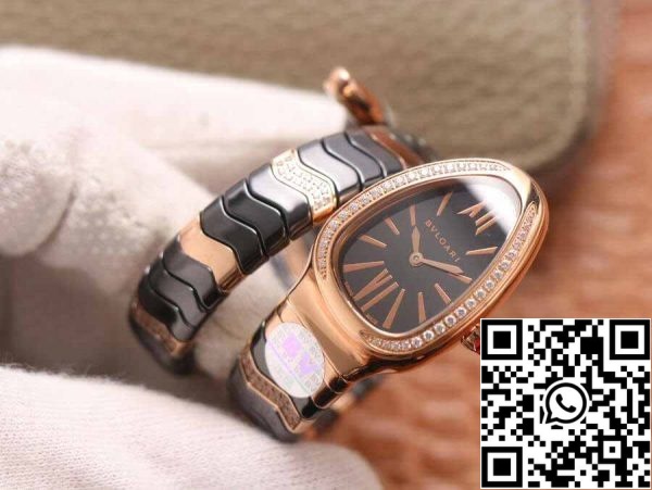 3 4 3953a009 fe53 4edf a7cf 94022ea0cabf Bvlgari Serpenti 1:1 Best Edition BV Factory Rose Gold Diamonds