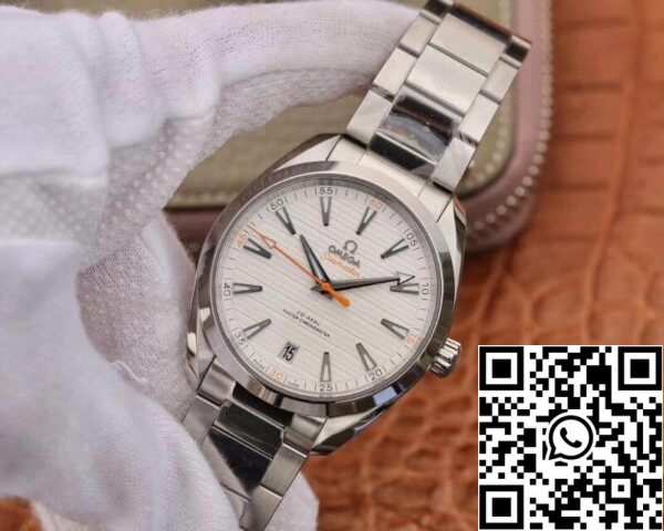 3 4 8b11010e 3546 4887 9642 708703b21112 Omega Seamaster Aqua Terra 150M 220.10.41.21.03.002 VS Fabriek 1:1 Beste Editie Zwitserse ETA8900 Witte Wijzerplaat