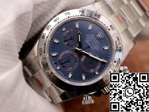 3 4 ad842033 1221 4302 9feb b47f6b304660 Rolex Daytona Cosmograph 116509-78599 1:1 Best Edition Noob Factory Blue Dial Zwitserse ETA4130