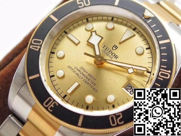 3 503 Tudor Heritage Black Bay M79733N-0004 ZF Factory 1:1 Best Edition Swiss ETA2824-2 Superlumed Quadrante a cupola in oro giallo