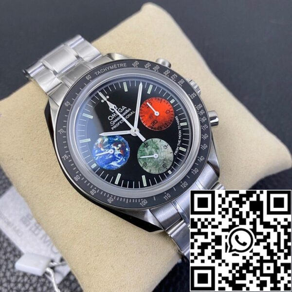 3 50 09cba9a4 25c6 4c3e 94c6 ae364267c4c9 Omega Speedmaster 3577.50.00 1:1 Mejor Edición OM Fábrica Esfera Negra