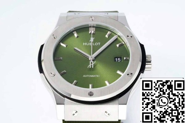 3 50 b7a33395 31bb 4114 9d67 f3068d0b3e75 Hublot Classic Fusion 542.NX.8970.RX 42MM 1:1 Best Edition HB Gyári zöld számlap Hublot Classic Fusion 542.NX.8970.RX 42MM 1:1 Best Edition HB Gyári zöld számlap