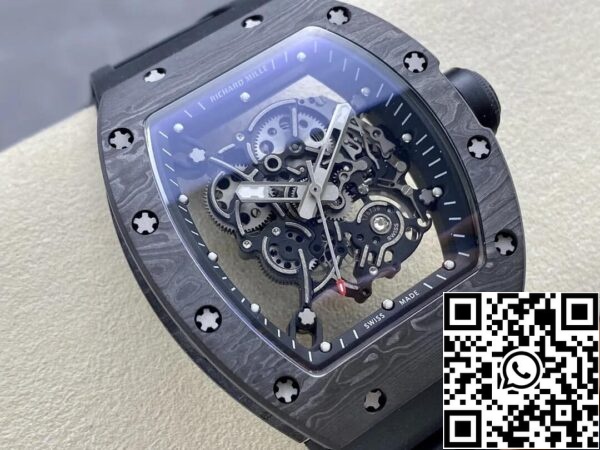 3 51 0a39f867 3aee 43d0 be23 4f2787f4f169 Richard Mille RM-055 1:1 Best Edition BBR Factory Hiilikuitu