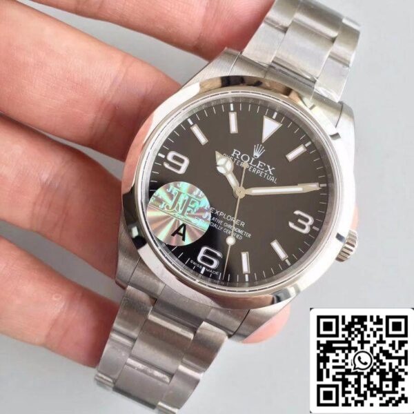 3 54 3249df91 33de 4b9f b30e e52c6cd9ff52 Rolex Air King M116900-0002 JF Фабрика механични часовници 1: 1 Най-доброто издание швейцарски ETA3131