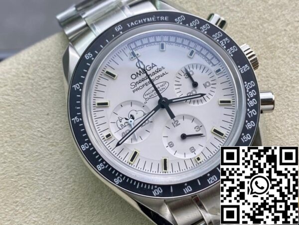 3 56 5760fdd4 04fc 471e 86ee 1c538656f381 Omega Speedmaster Snoopy Award 311.32.42.30.04.003 1:1 Best Edition OM Factory Quadrante bianco