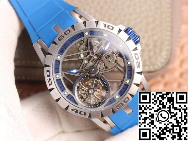 3 56 b93c0d7d ca73 4780 bbb1 e56ff4b9ba0f Roger Dubuis Excalibur Spidr RDDBEX0479 1:1 Best Edition JB Factory Tourbillon Skeleton Dial