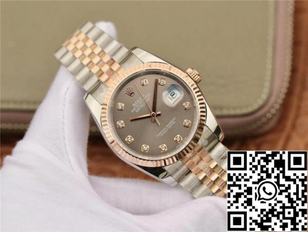 3 57 b12d2e6c 19f7 41ff b5f4 c01b4ff374ae Rolex Datejust 116231 1:1 Best Edition GM gyári gyémántbetétes számlapja