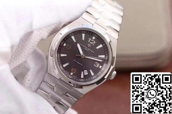 3 581 Vacheron Constantin Overseas 47040 JJ Factory 1:1 Paras painos Sveitsin ETA9015 Musta soittaa