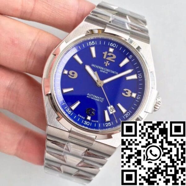 3 584 Vacheron Constantin Overseas 47040 JJ Factory 42mm 1:1 Best Edition Swiss ETA9015 Blue Dial