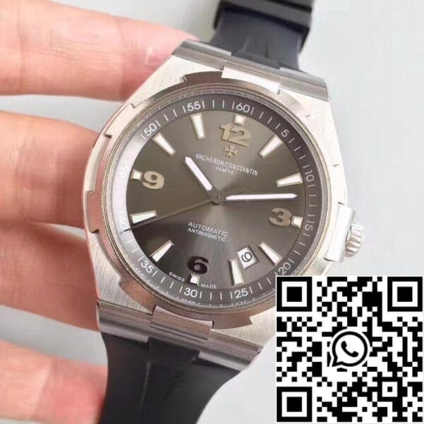 3 589 Vacheron Constantin Overseas 47040/000W-9500 JJ Factory 1:1 Best Edition Suizo ETA9015 Esfera gris