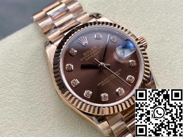 3 59 a5d89f8d 0e40 490a 8084 c8506ac35d99 Rolex Datejust M278275-0010 31MM 1:1 Best Edition GS Factory Chocolate Dial