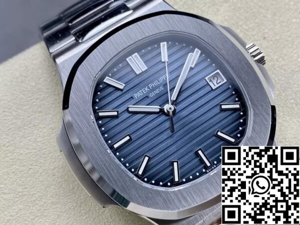 3 5 3937ecdd 24bf 4c2a b08f b6eea22c8d82 Patek Philippe Nautilus 5811/1G-001 1:1 Best Edition 3K Factory kék számlap