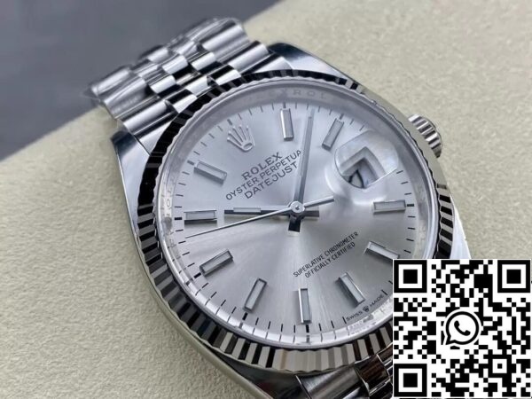 3 5 a8920035 0420 41cc 9d14 d0bcdae2e9c1 Rolex Datejust M126234-0013 36MM 1:1 Najboljša izdaja Čista tovarna Srebrna številčnica