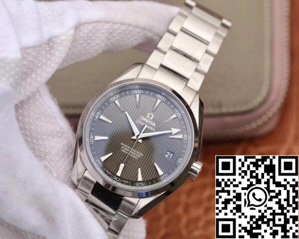 3 5 d505d629 8d86 4ec3 8dd3 32736cedbb57 Omega Seamaster Aqua Terra 150M 231.10.42.21.02.002 VS Factory 1:1 Best Edition Swiss ETA8500 Quadrante grigio testurizzato