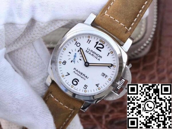 3 603 Panerai Luminor 1950 PAM1499 VS Factory 1:1 Best Edition Swiss ETA P9010 Superlumed White Dial