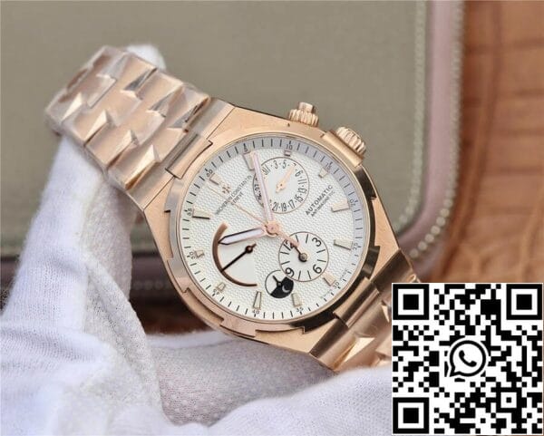 3 60 4eaf919b 1f85 4e9e ab14 a8f25ef012c0 Vacheron Constantin Overseas 47450/B01R-9404 1:1 Best Edition TWA Factory Weißes Zifferblatt