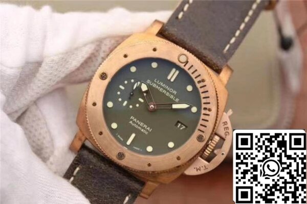 3 614 Panerai Luminor Submersível PAM382 VS Factory 1:1 Best Edition Swiss ETA P9000