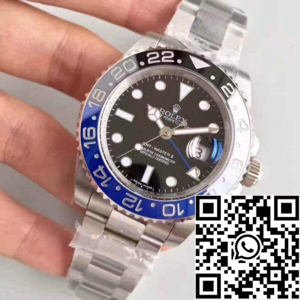 3 61 335b96ef a589 4f4c 864f 6b3dab2bc6c5 Rolex GMT-Master II 116710BLNR Noob Factory 1:1 Най-добро издание Swiss ETA2836-2