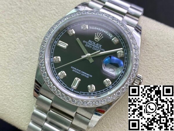 3 61 3b487946 213f 4c1b 96d4 0f7eeff1e70f Rolex Day Date 118346 36MM 1:1 Best Edition EW Factory fekete számlap