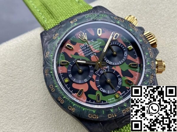 3 61 d64836c2 67e8 47d7 9166 e84c2db411f7 Rolex Daytona Cosmograph Diw Custom Version 1:1 Best Edition Noob Factory Green Strap