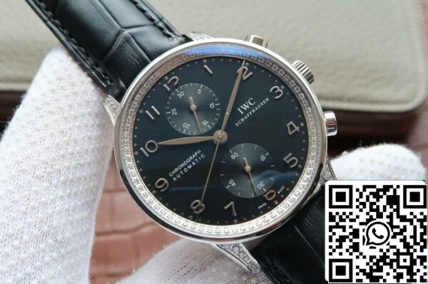 3 63 7761d648 b81c 4b4f 8500 ccfe8664374d IWC Portugieser IW371440 1:1 Best Edition ZF Factory Esfera negra