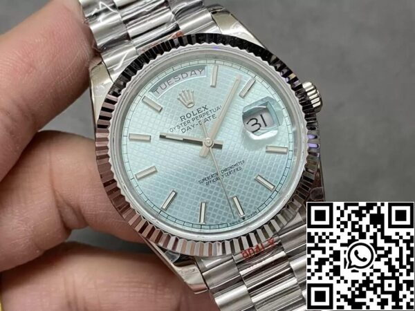 3 63 fafc1eaa f0ab 4dec 89e8 48365051c2ba Rolex Day Date M228236 1:1 Best Edition GM Factory Blue Dial V2