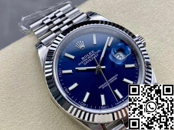 3 64 d691666a 1df1 47a5 aed2 c3444b036109 Rolex Datejust M126334-0002 41mm Cinturino Giubileo VS Fabbrica Acciaio Inox