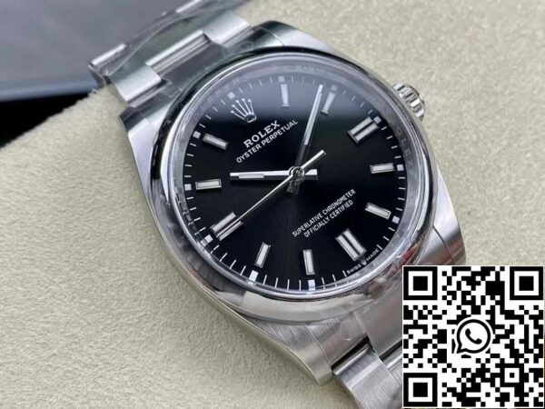 3 64 e857feaa 68c9 4573 8e09 5cfb48c9a976 Rolex Oyster Perpetual M126000-0002 36MM 1:1 Best Edition Clean Factory Fekete számlap tiszta gyári kiadás